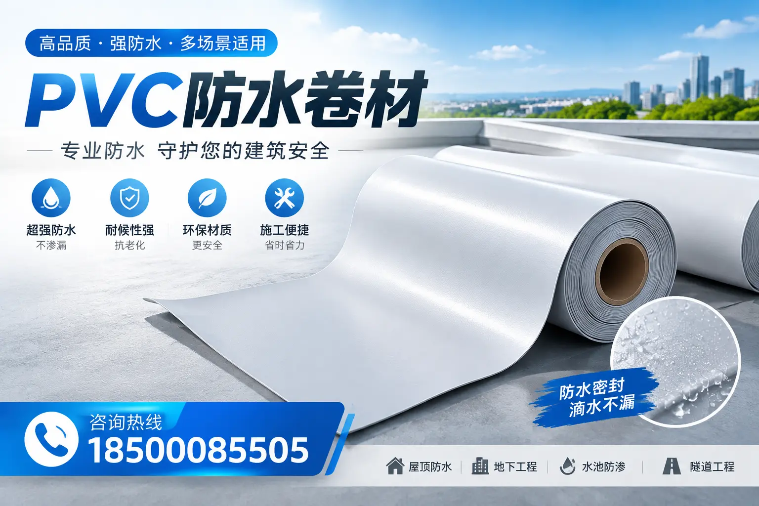 PVC防水卷材的市场竞争分析，滨州品牌选择参考