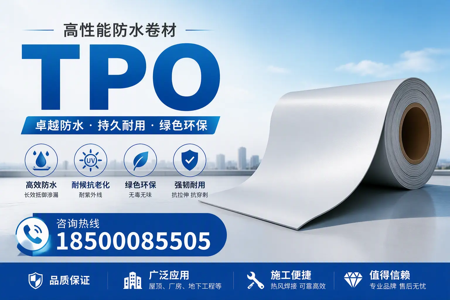 TPO材料的环保特性及其在滨州的应用